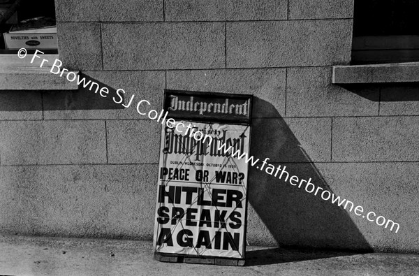 NEWSPAPER POSTERS IRISH INDEPENDANT IRISH PRESS